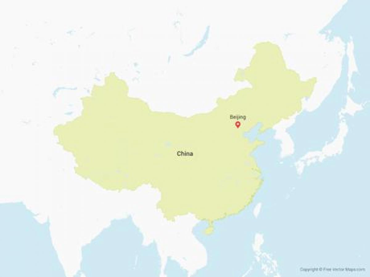 Vektor-Karte von China
