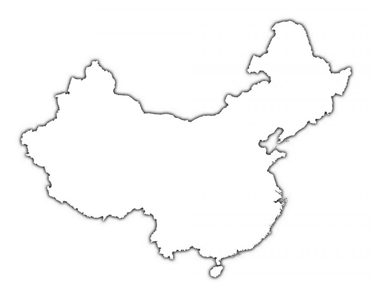 übersichtskarte China