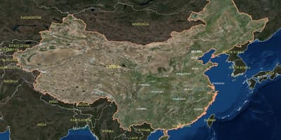 China-Sat-Karte