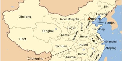 Map-app in China